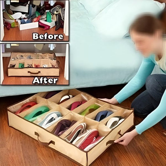 Shoe Organizer Closet/under Bed Storage | Shoe Under Best Quality Imported With Box