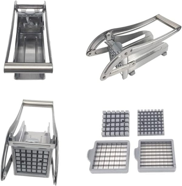 Stainless Steel Potato Chipper French Fries Cutting Machine For Carrot Cucumber Slicer Cutter Shredder