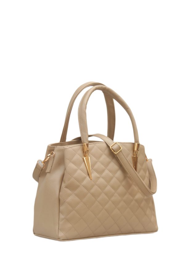 Stylish Tote Bag With Top Handle And Long Strap